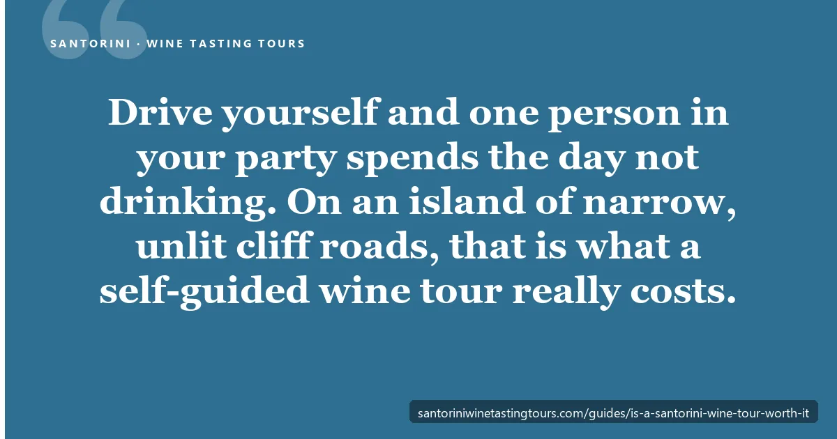 Is a Santorini wine tour worth it — the case for and against